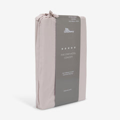 Light Grey Cotton Fitted Sheet - 250 / 500 Thread Count