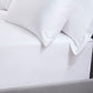 White Egyptian Cotton Fitted Sheet - 250TC / 500TC