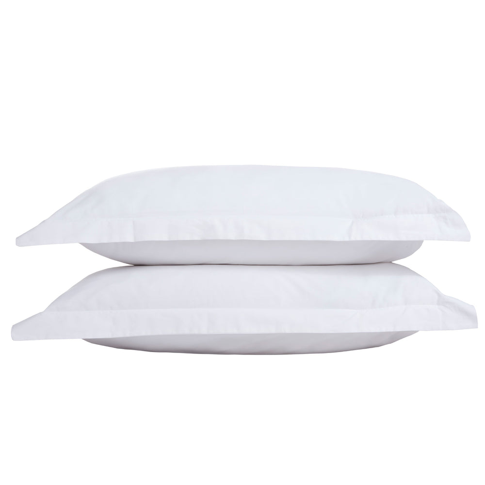 White Cotton Oxford Pillowcase - 250 / 500 Thread Count