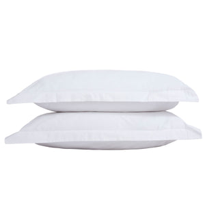White Cotton Oxford Pillowcase - 250 / 500 Thread Count