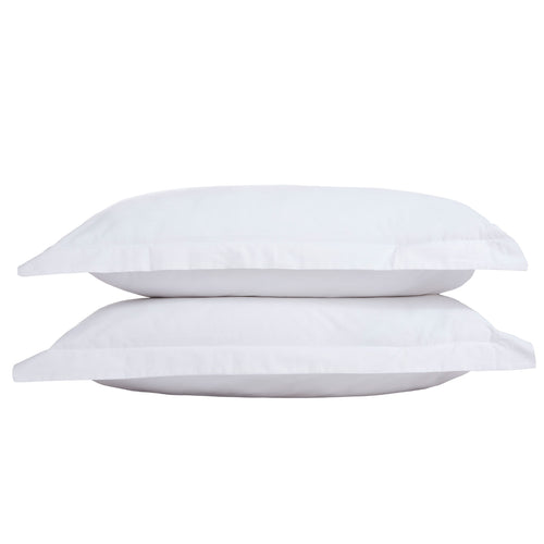 White cotton Oxford pillowcase, TLC 5 Star Hotel Concept