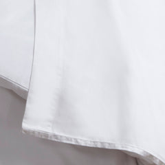 White Cotton Flat Sheet - 250 / 500 Thread Count