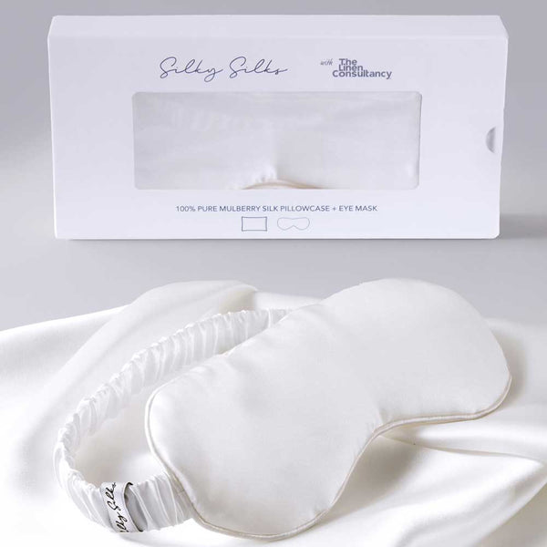 Silky Silks Mulberry Silk Pillowcase & Eye Mask Gift Set