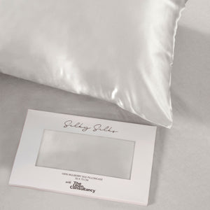 White Silk Pillowcase